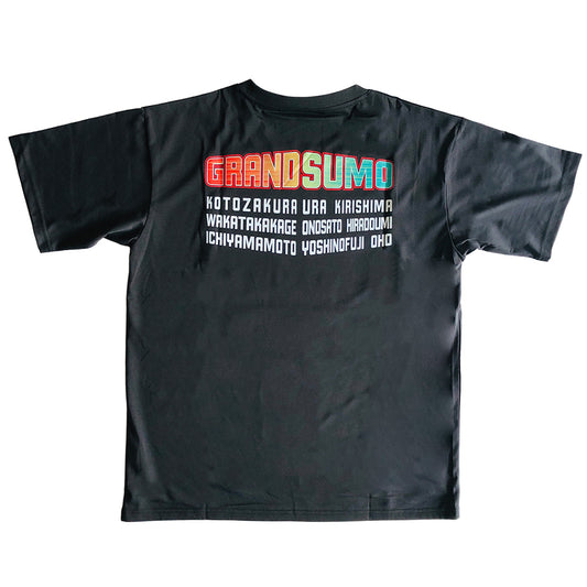 関取グラフィックTシャツ ver.3(チャコール)