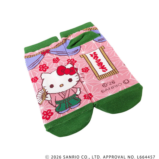 大相撲×サンリオキャラクターズ 靴下(ハローキティ)