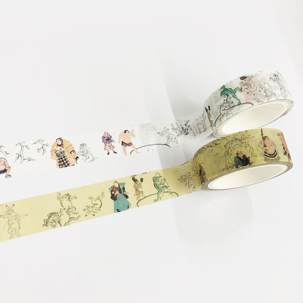 大相撲×鳥獣人物戯画 マスキングテープセット