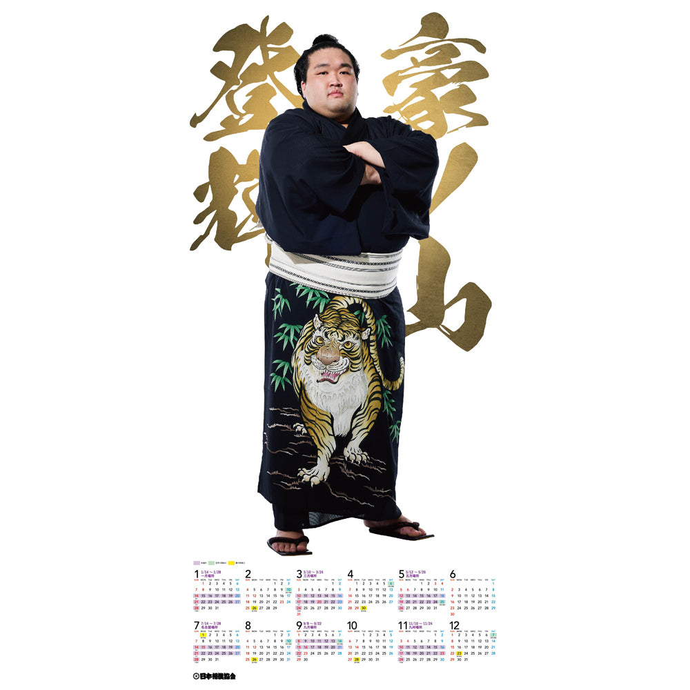 豪ノ山 グッズ カレンダー