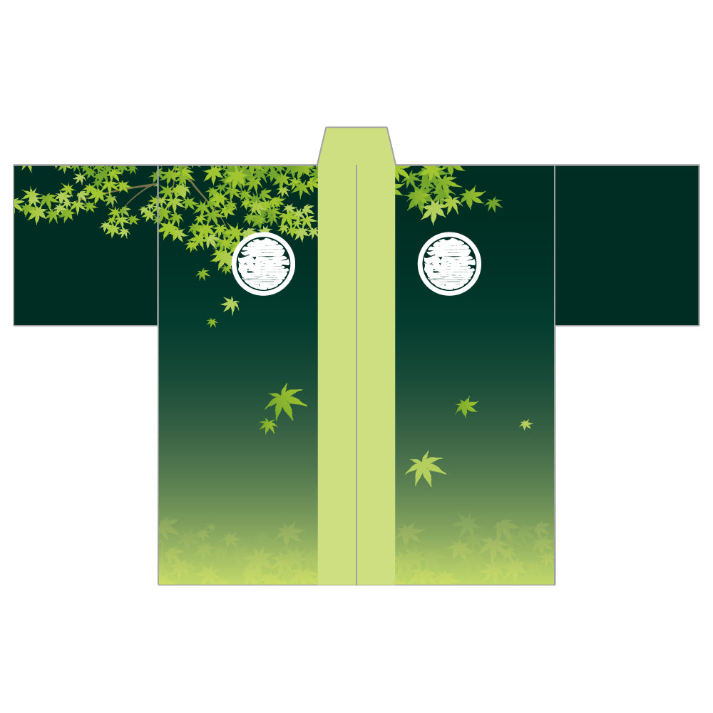染め抜き風応援はっぴ(若隆景)