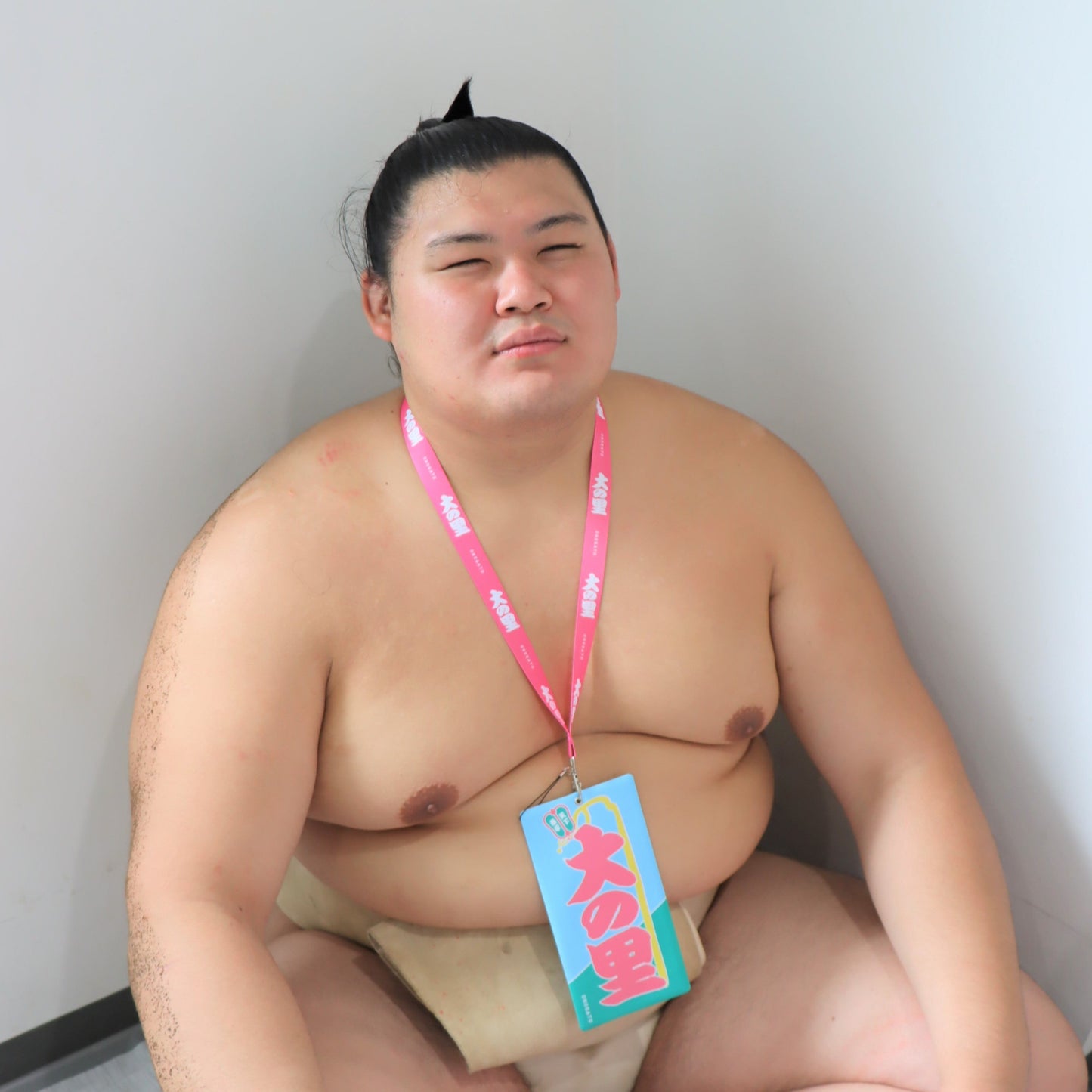 のぼり風チケットホルダー大の里