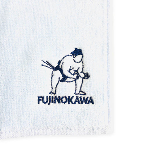 刺繍ハンカチ藤ノ川