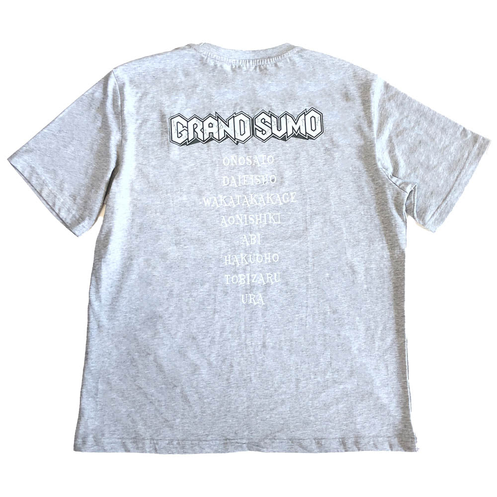 関取グラフィックTシャツ (グレー)
