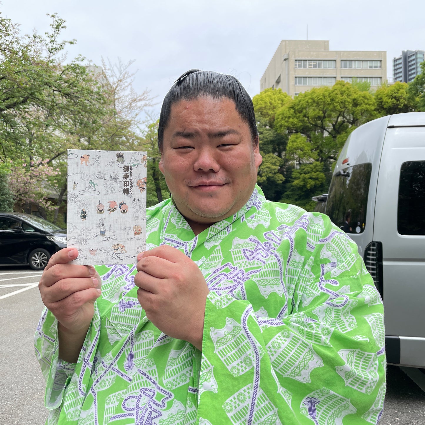 大相撲×鳥獣人物戯画 御手印帳