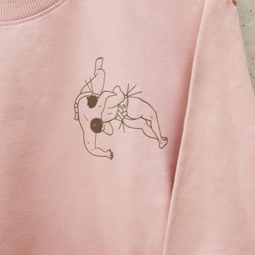 決まり手 長袖Tシャツ プリント拡大