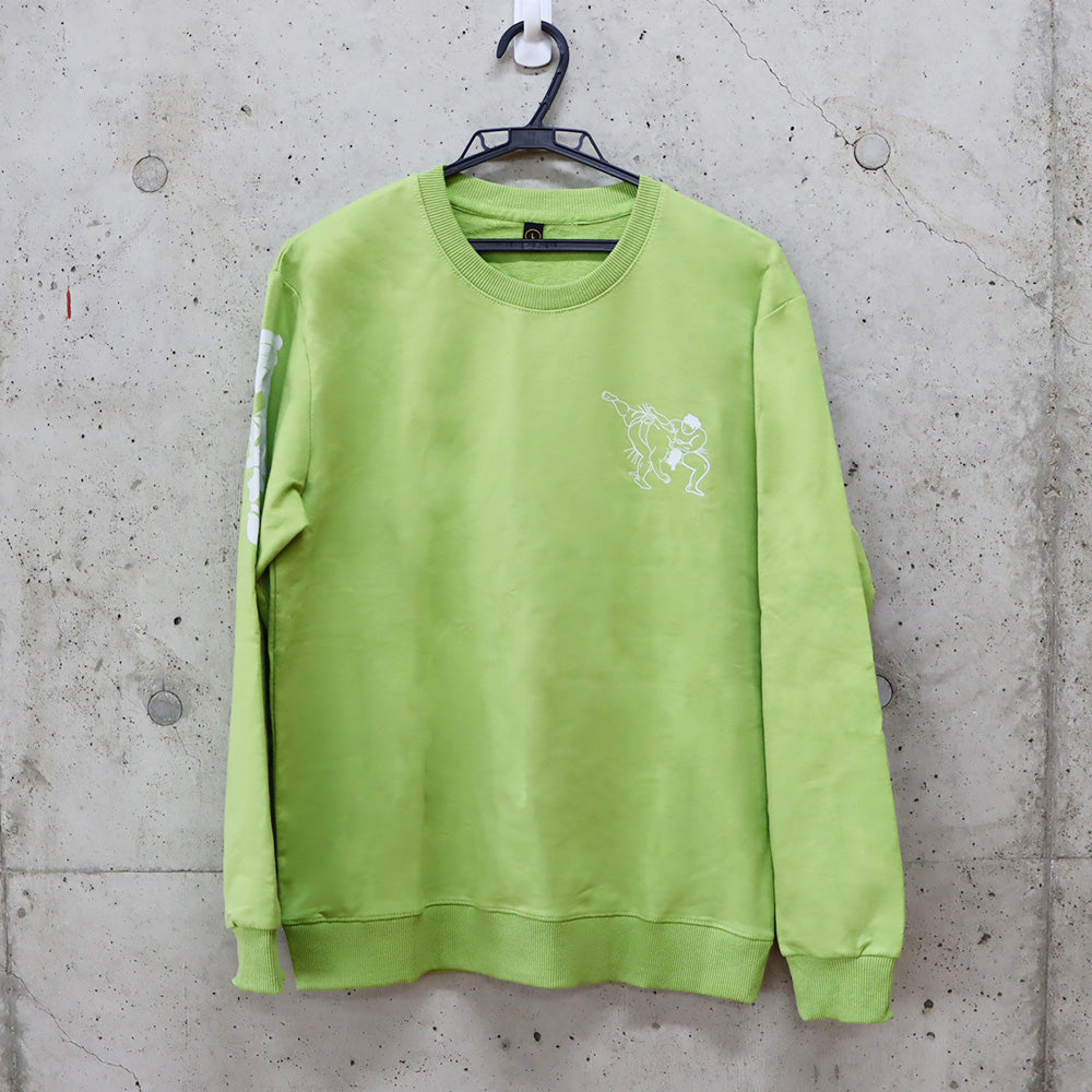 決まり手ロングスリーブTシャツ 肩透かしフロント