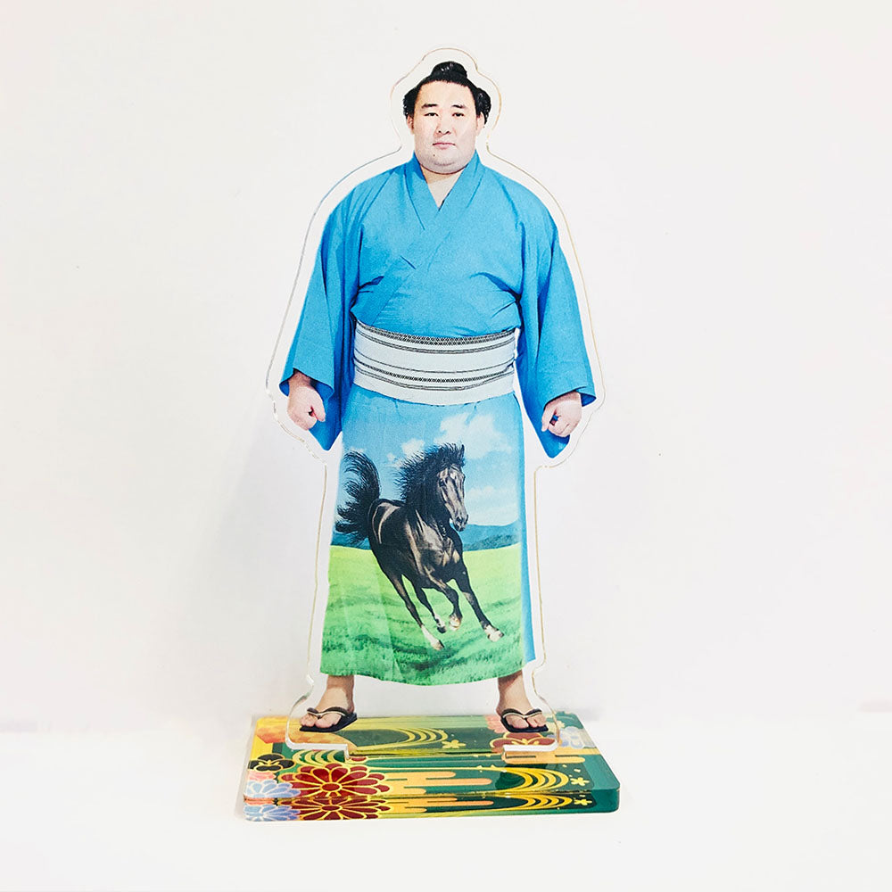 アクリルスタンド（染め抜き）欧勝馬 – お相撲さんのショッピング