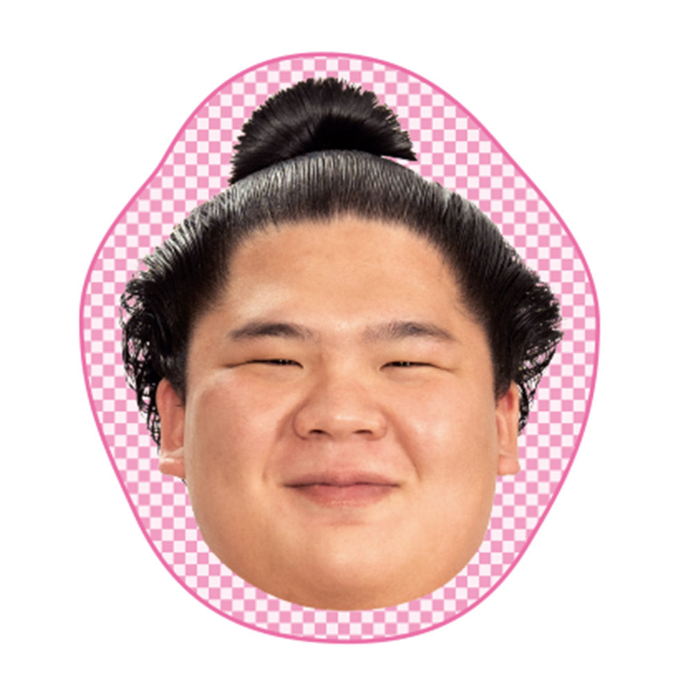 力士の顔ハンカチ 宇良3
