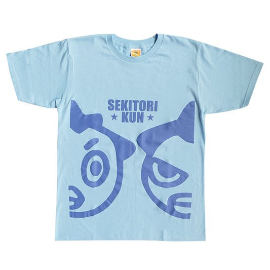 【せきトリくん】見合ってライバルTシャツ(ブルー)