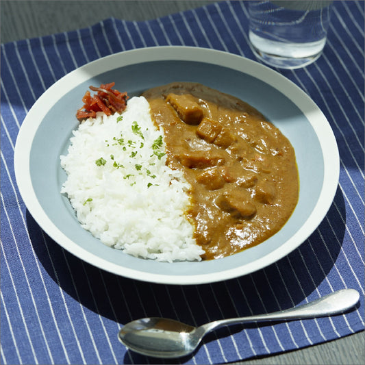 国技館カレー 盛り付け