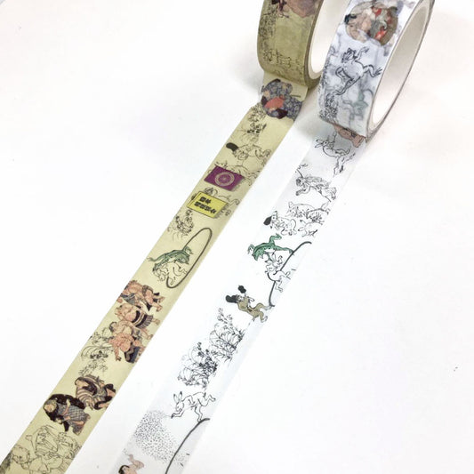 大相撲×鳥獣人物戯画 マスキングテープセット