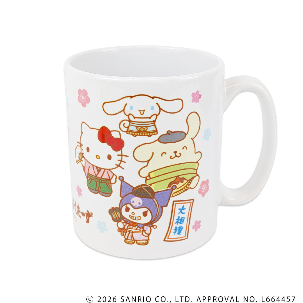 大相撲×サンリオキャラクターズ マグカップ
