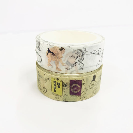 大相撲×鳥獣人物戯画 マスキングテープセット