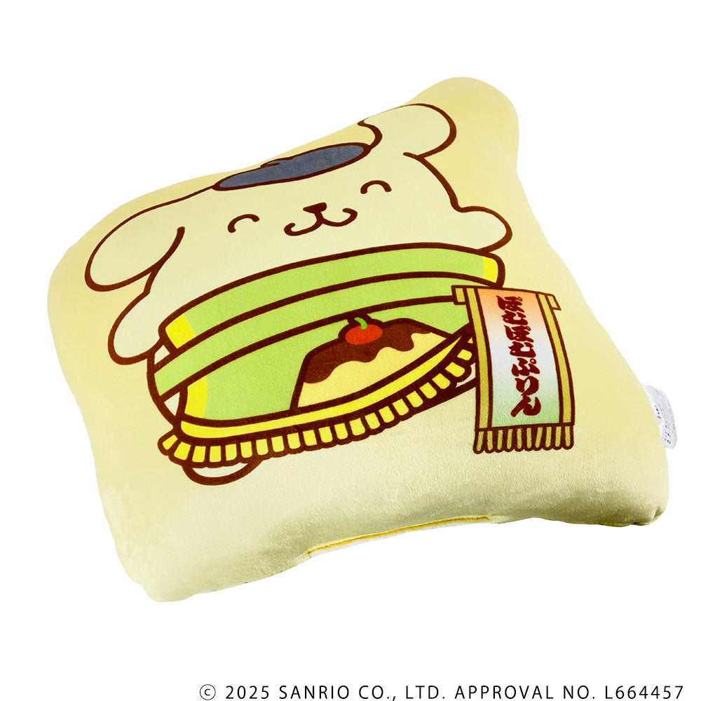 大相撲×サンリオキャラクターズ ダイカットクッション（ポムポムプリン