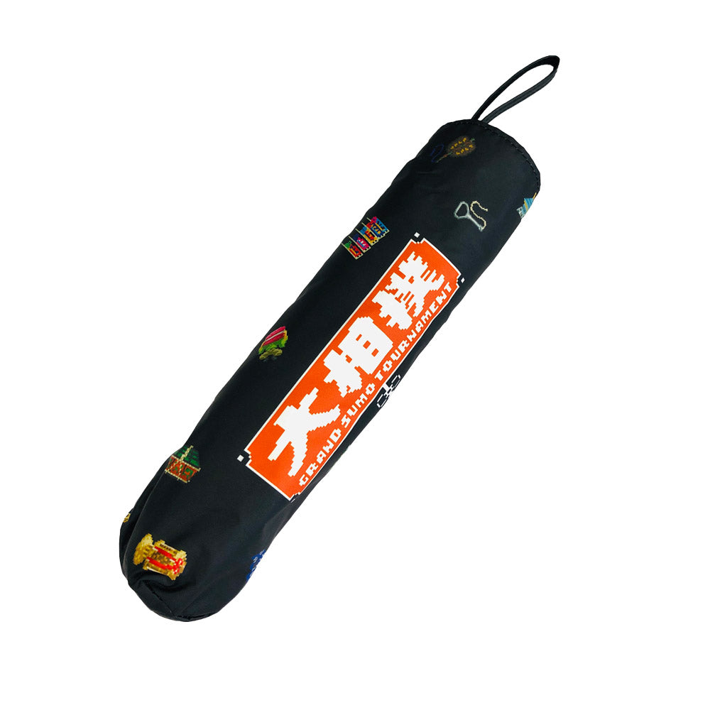 晴雨兼用折りたたみ傘【レトロゲーム風】