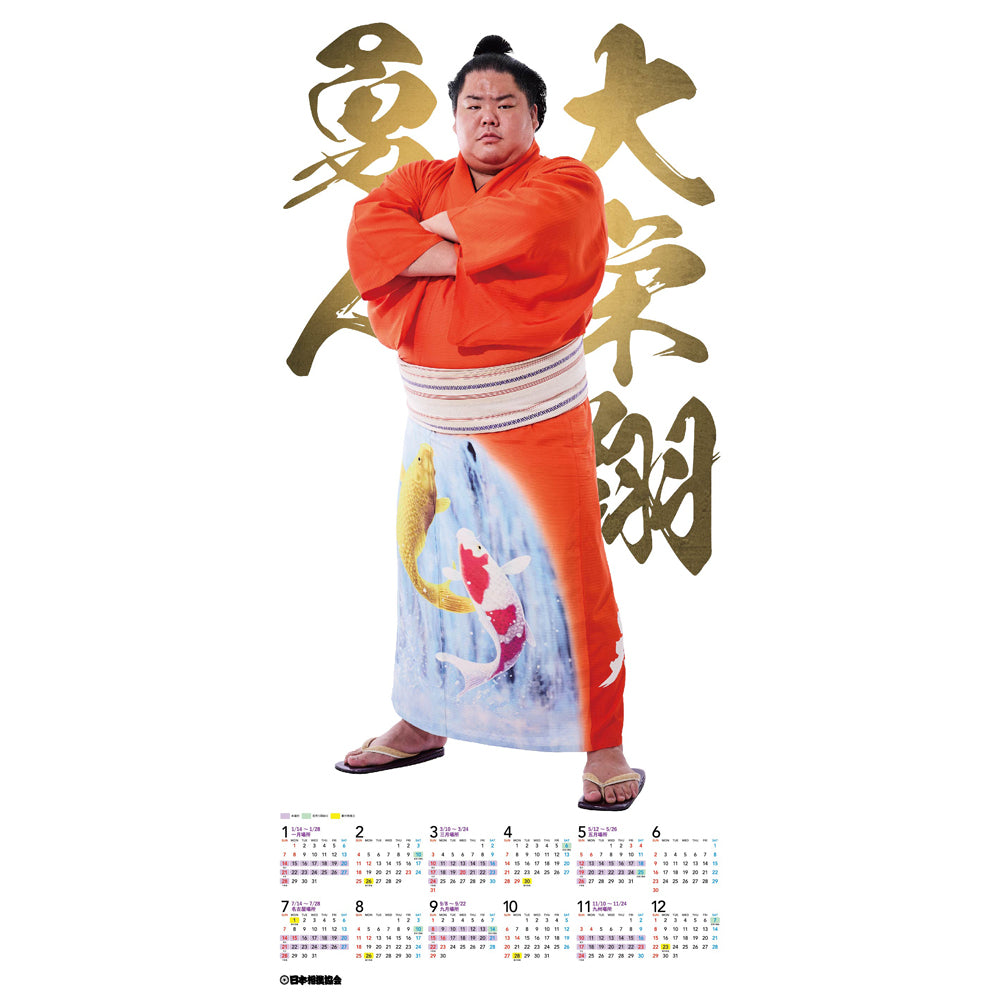大栄翔　グッズ　カレンダー