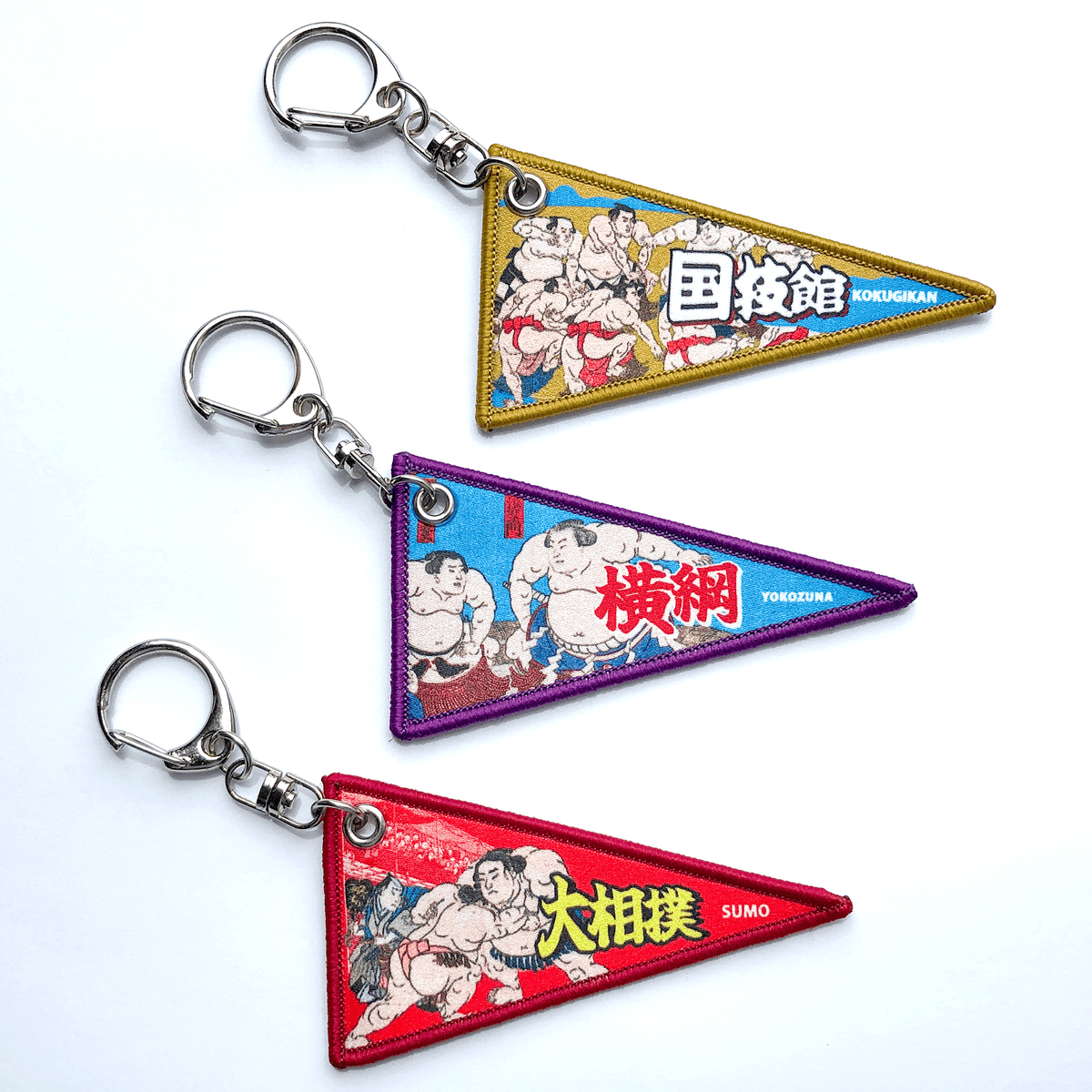 ペナント風キーホルダー