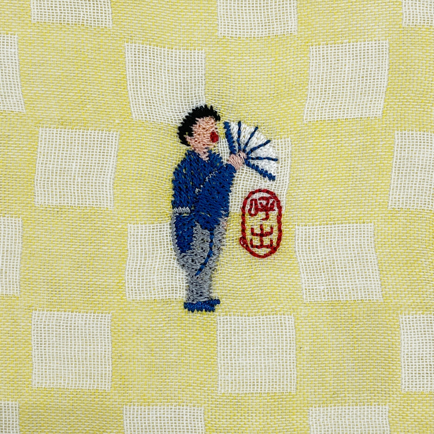 Sumo Embroidered Handkerchief(Yobidashi)
