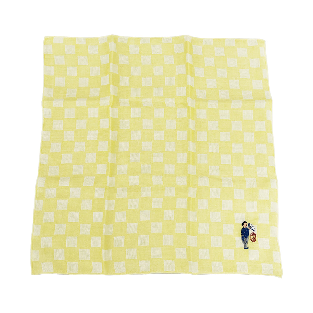 Sumo Embroidered Handkerchief(Yobidashi)