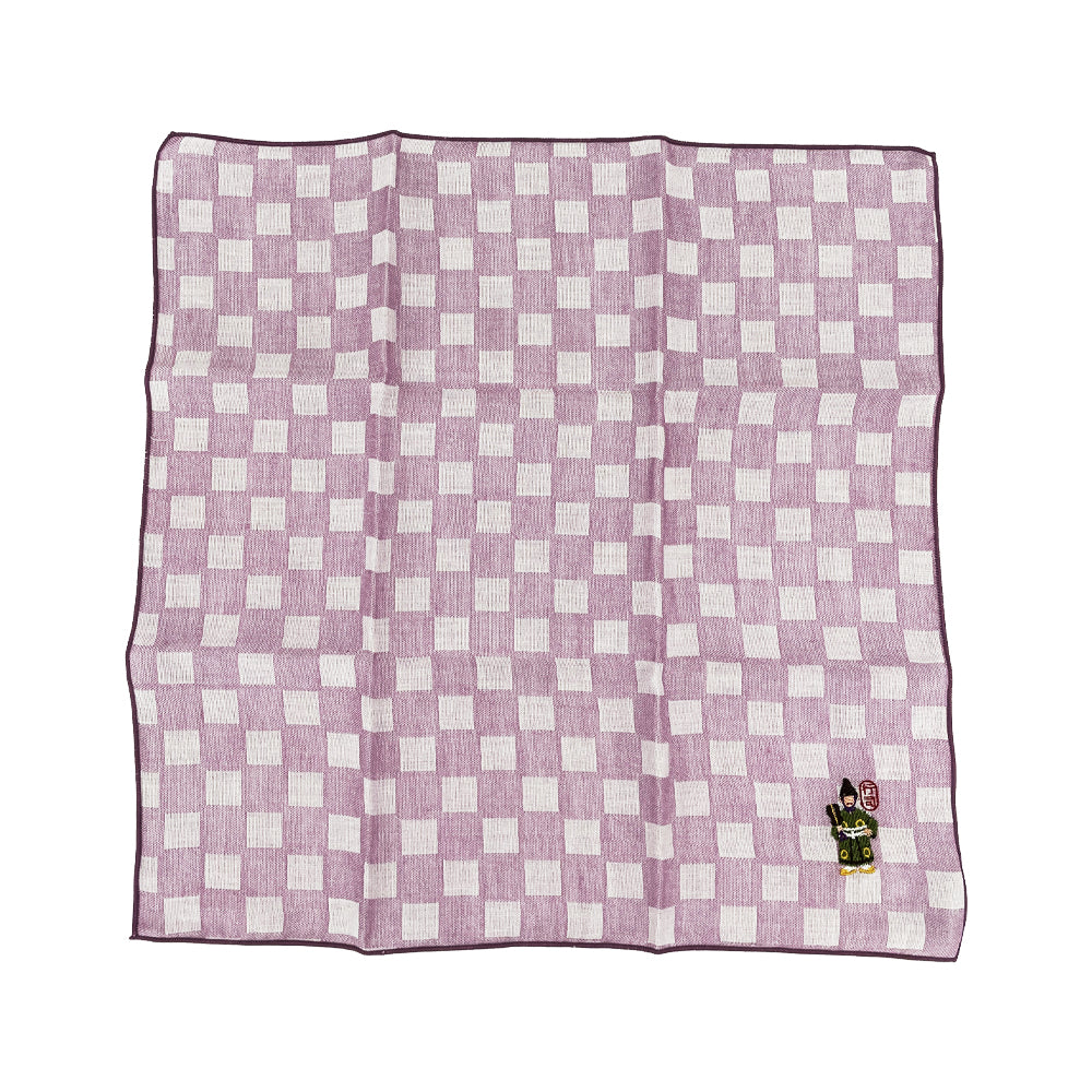 Sumo Embroidered Handkerchief(Gyoji)