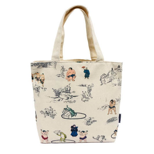 大相撲×鳥獣人物戯画 ランチバッグ