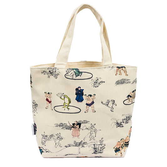 大相撲×鳥獣人物戯画 ランチバッグ