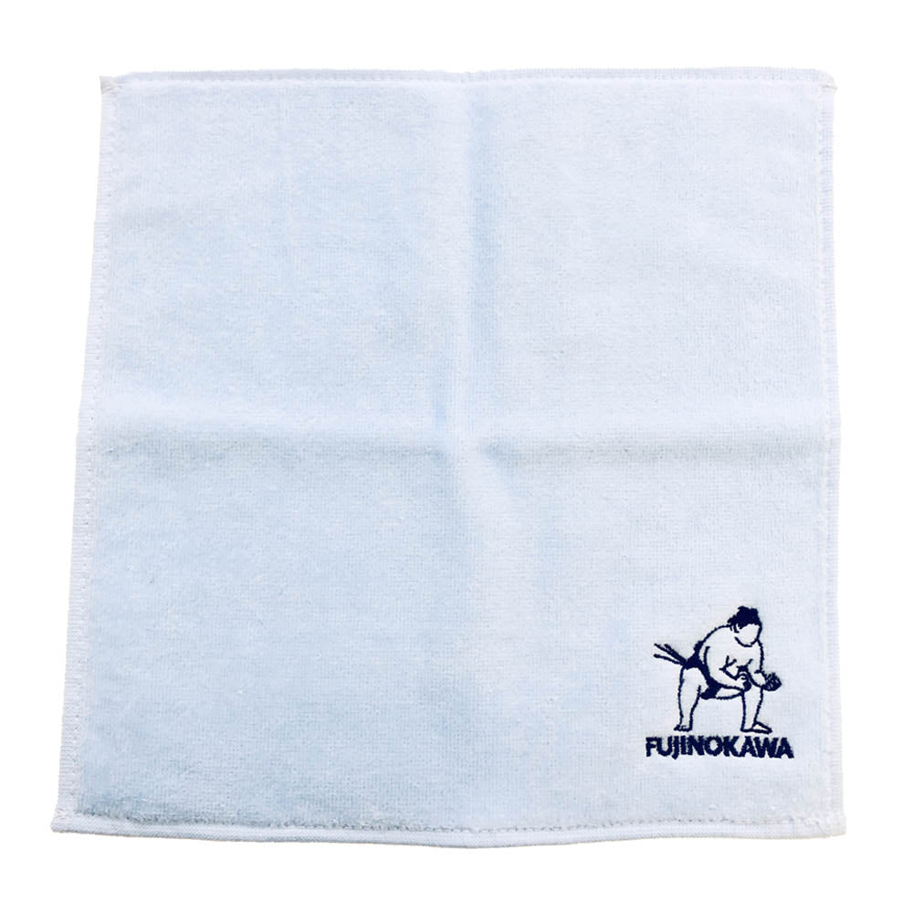 刺繍ハンカチ藤ノ川