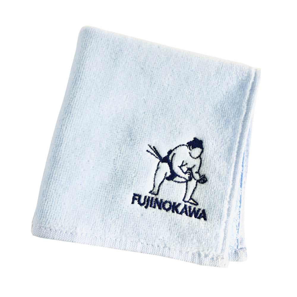 刺繍ハンカチ藤ノ川