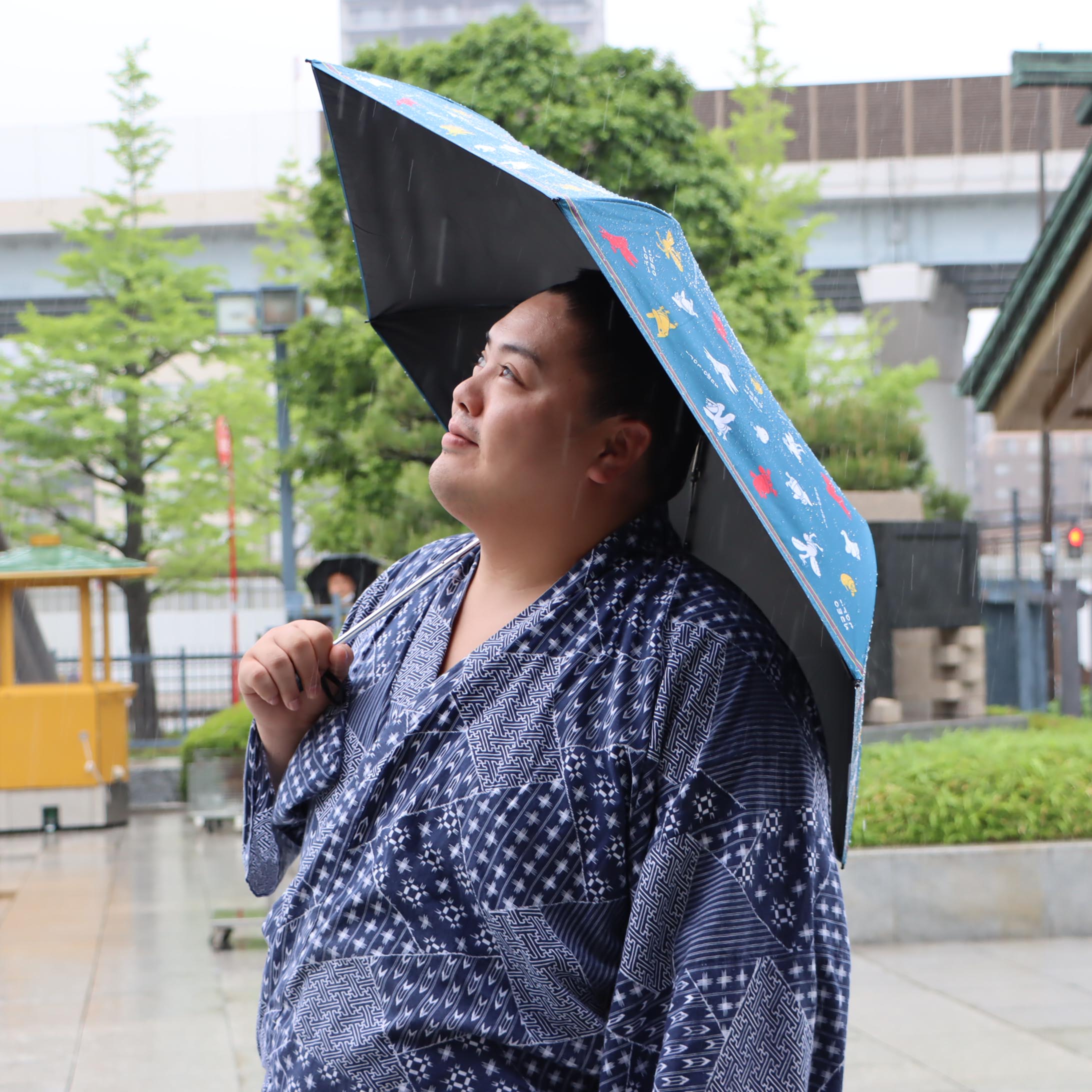 晴雨兼用折りたたみ傘【SUMO-TORI柄】 – お相撲さんのショッピングモール SuMALL（すも〜る）