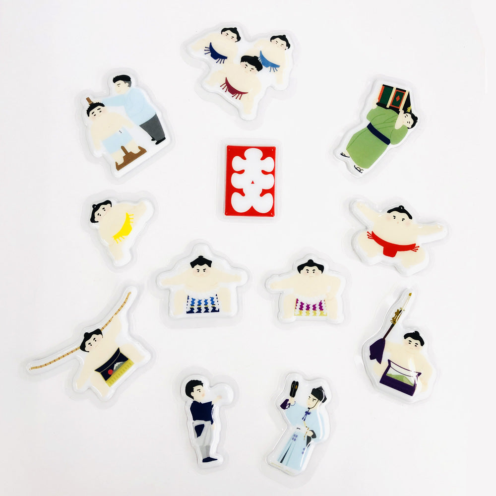 Grand Sumo Mochi-Mochi Stickers