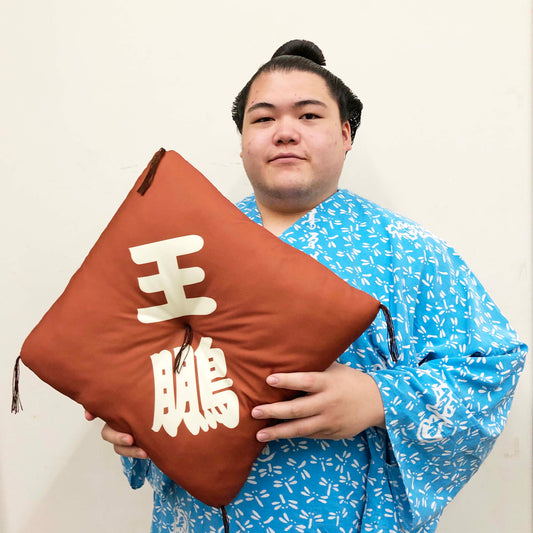 関取控え座布団（王鵬）