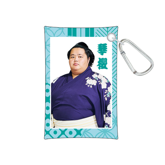 カラビナ付きマルチポーチ（琴櫻）