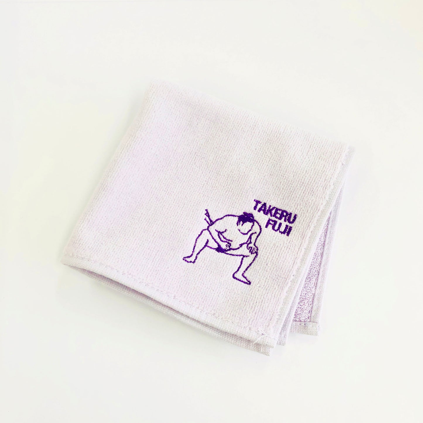 刺繍ハンカチ尊富士 (大銀杏ver)