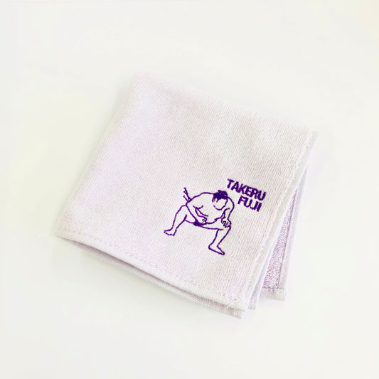 刺繍ハンカチ尊富士 (大銀杏ver)