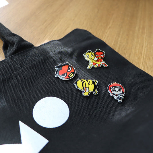 ひよの山・赤鷲(取組)ピンバッジ