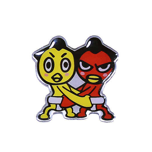 ひよの山と赤鷲ピンバッジ